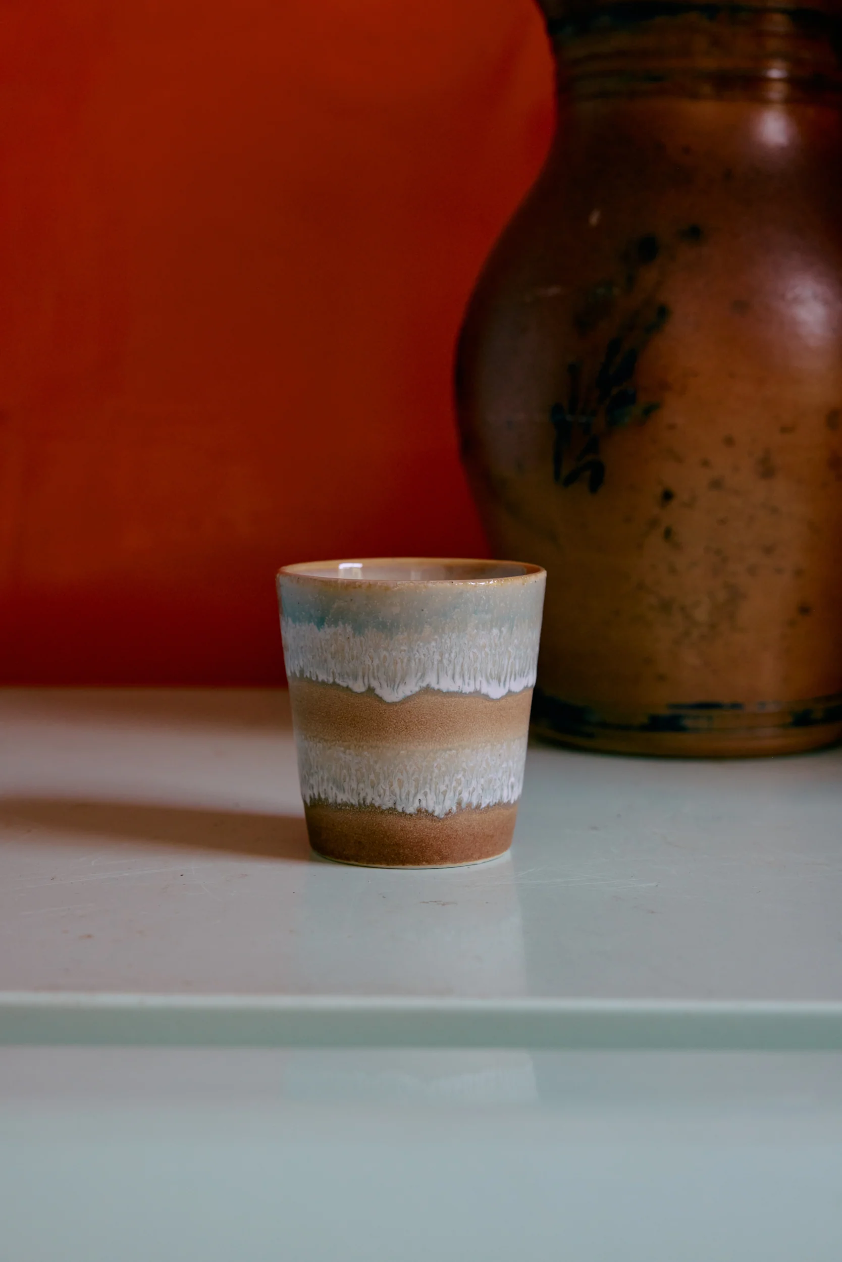 70's Ceramics: Coffee Mug, Skyline - Image 5