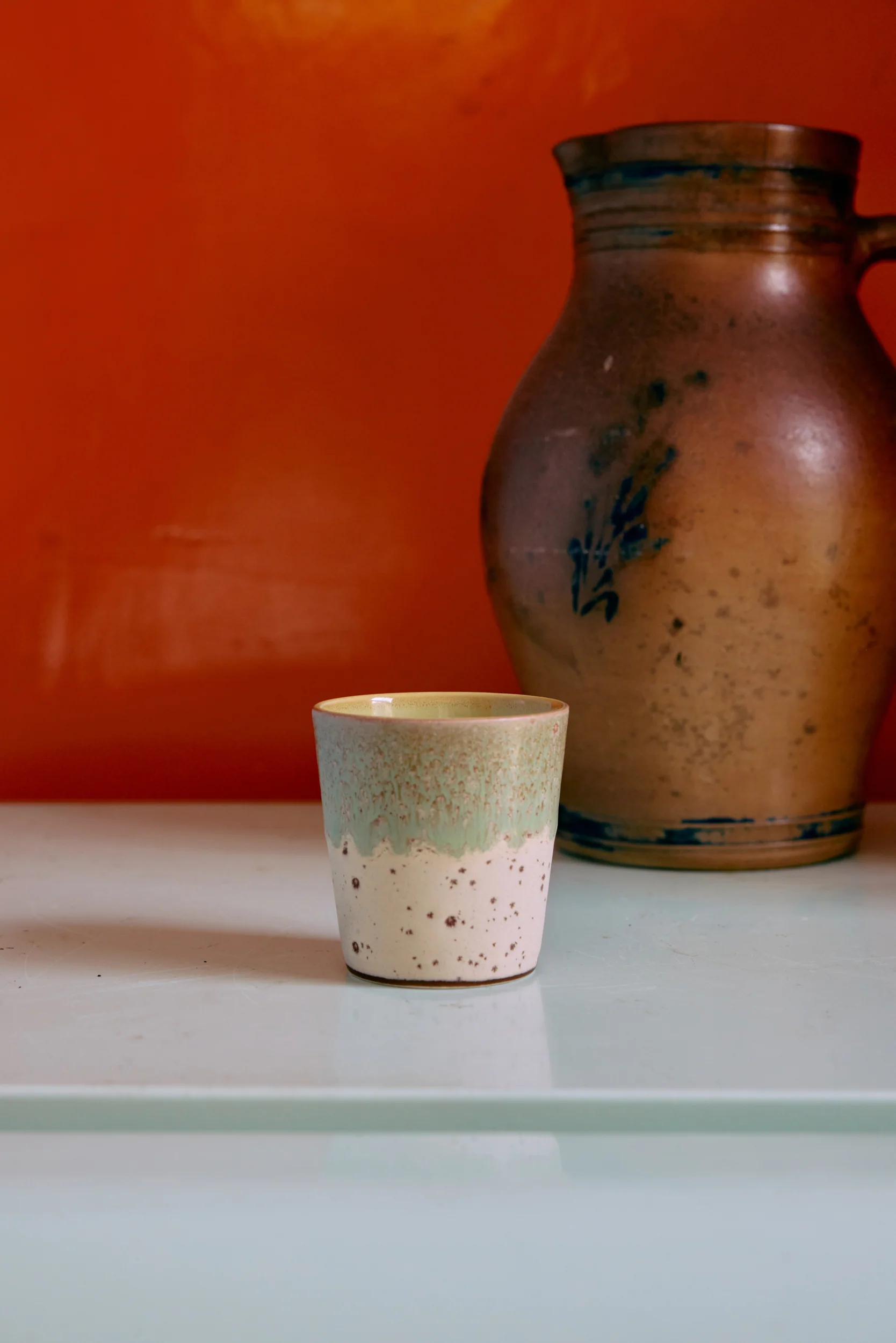 70's Ceramics: Coffee Mug, Slush - Image 3
