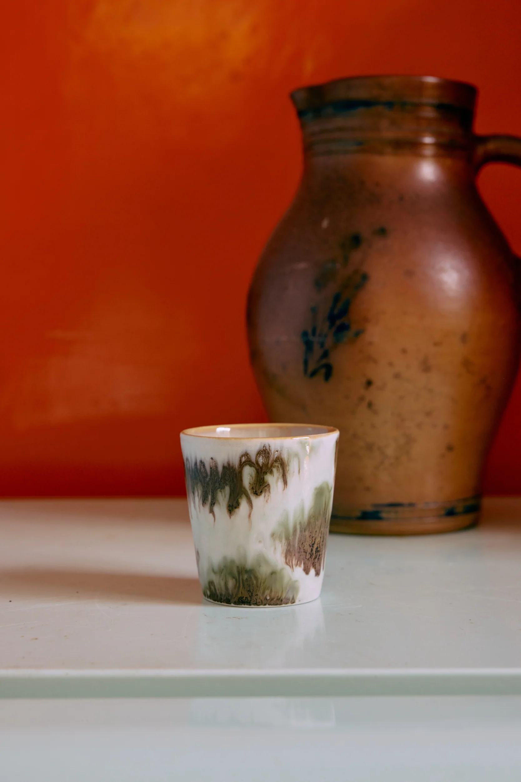 70's Ceramics: Coffee Mugs, Surreal (Set of 6) - Image 6