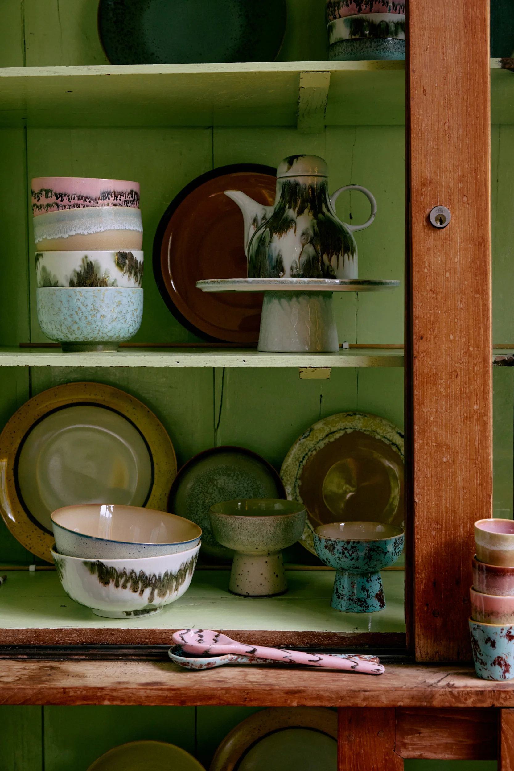 70's Ceramics: Noodle Bowls, Dada (Set of 4) - Image 3