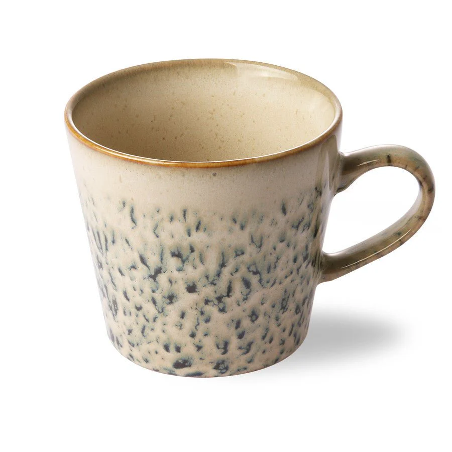 70's Ceramics : Cappuccino Mug - Hail - Image 2