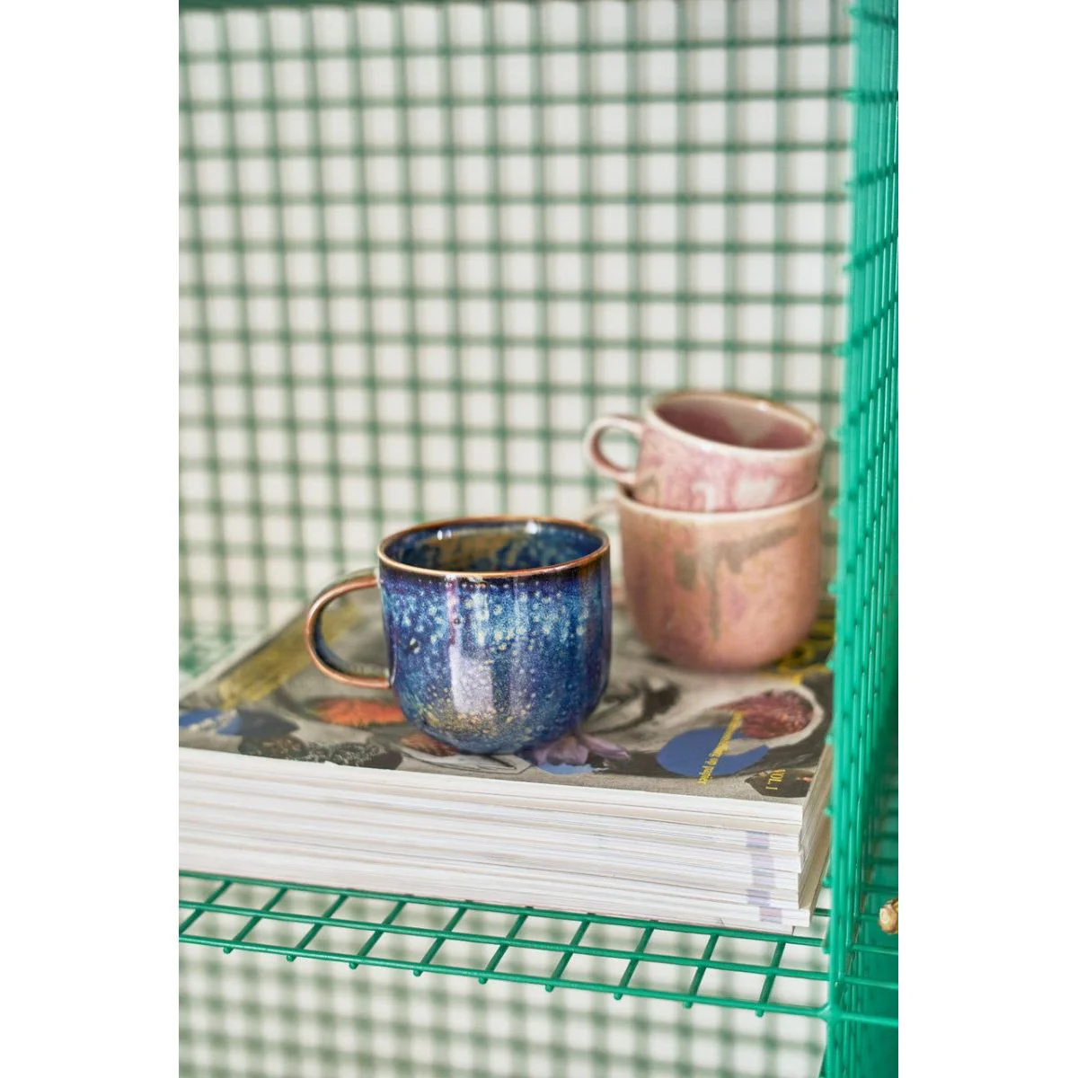 Chef ceramics: mug, rustic blue (320ml) - Image 4