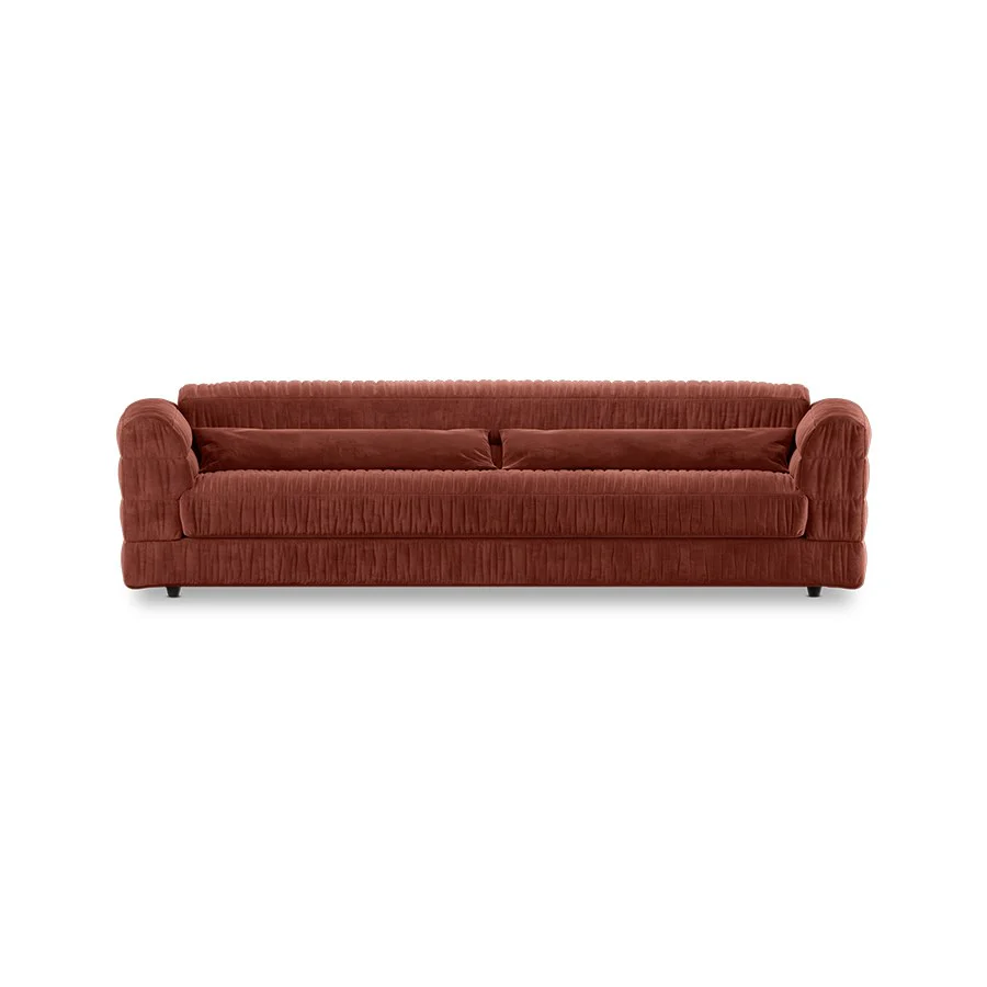 Club Couch: Royal Velvet, Magnolia