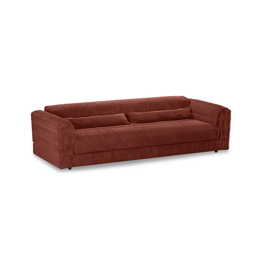 Club Couch: Royal Velvet, Magnolia - Image 2