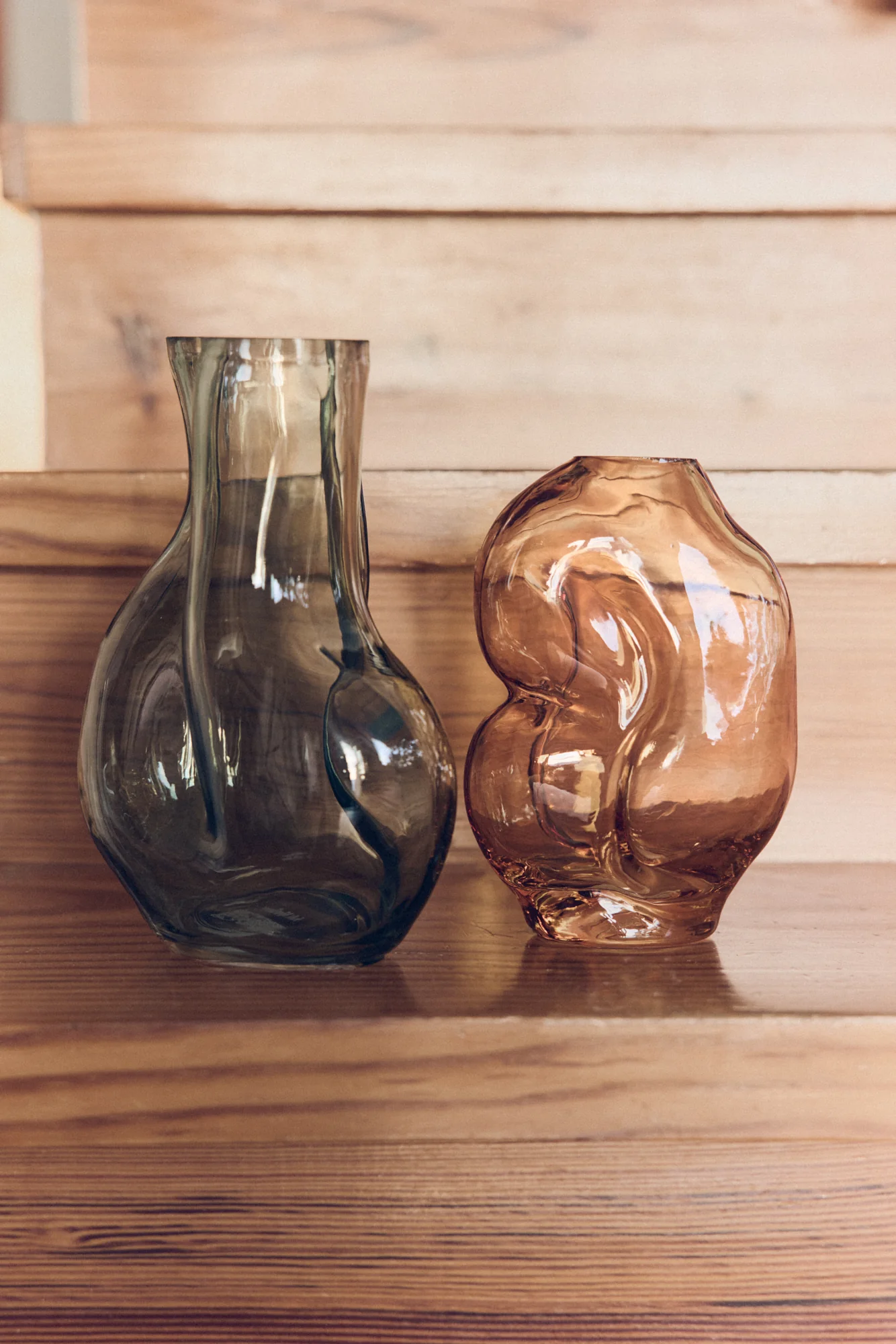 Gleam Glass Vase, Olive - Image 5