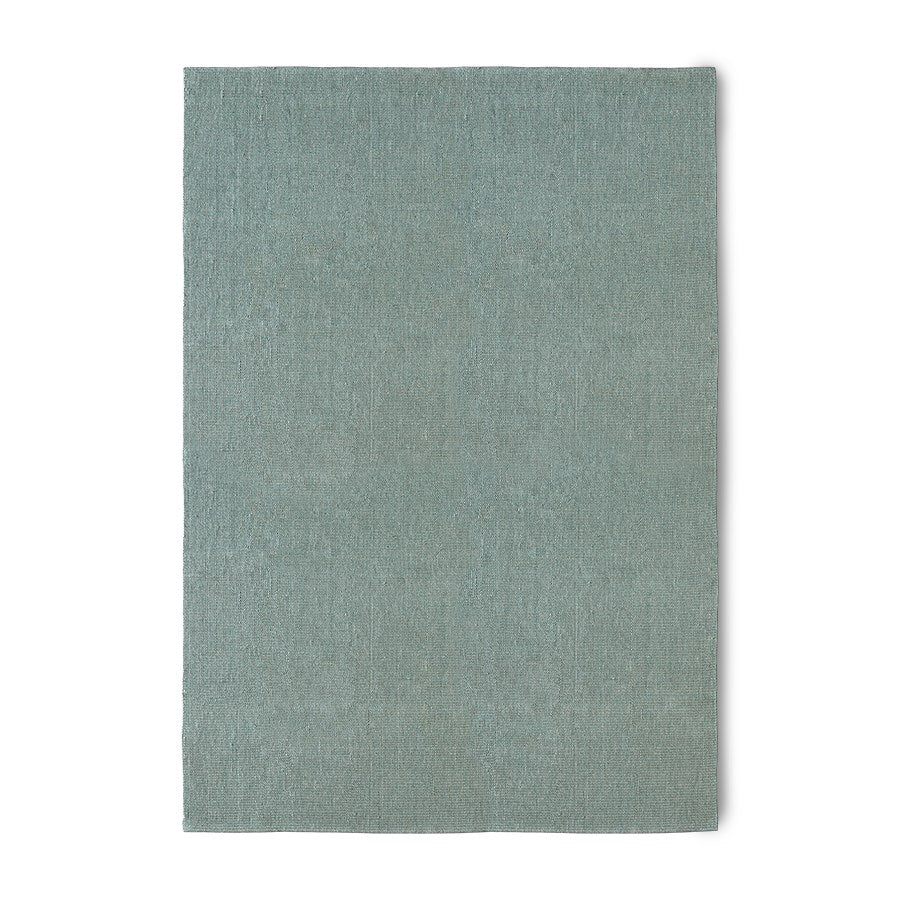 Jute Rug, Petrol (150x240cm)