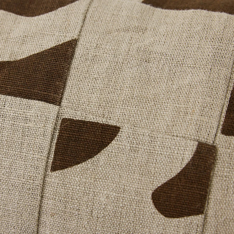 Natural Patched Cushion (70X30cm) - Image 2