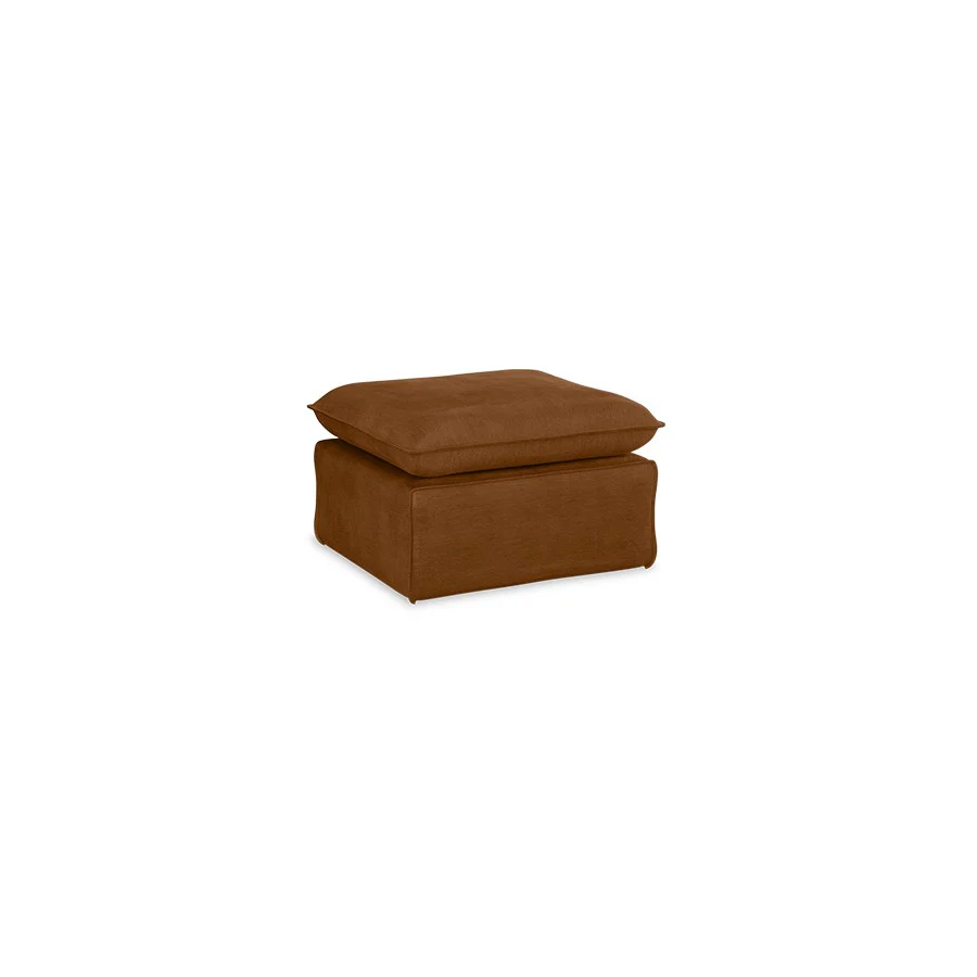 Nomad Couch: Hocker, Royal Velvet, Caramel - Image 2