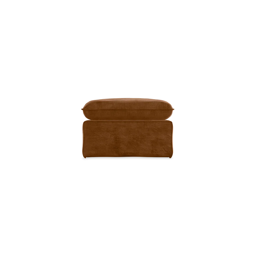 Nomad Couch: Hocker, Royal Velvet, Caramel - Image 3