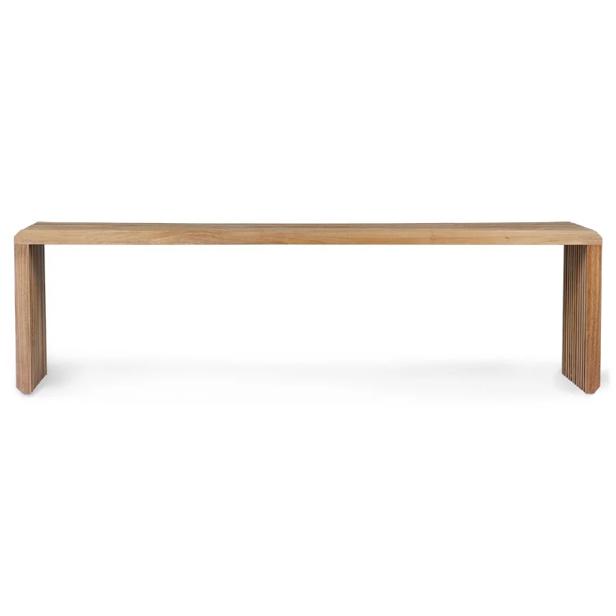 Slatted Bench Bold Teak - Image 3