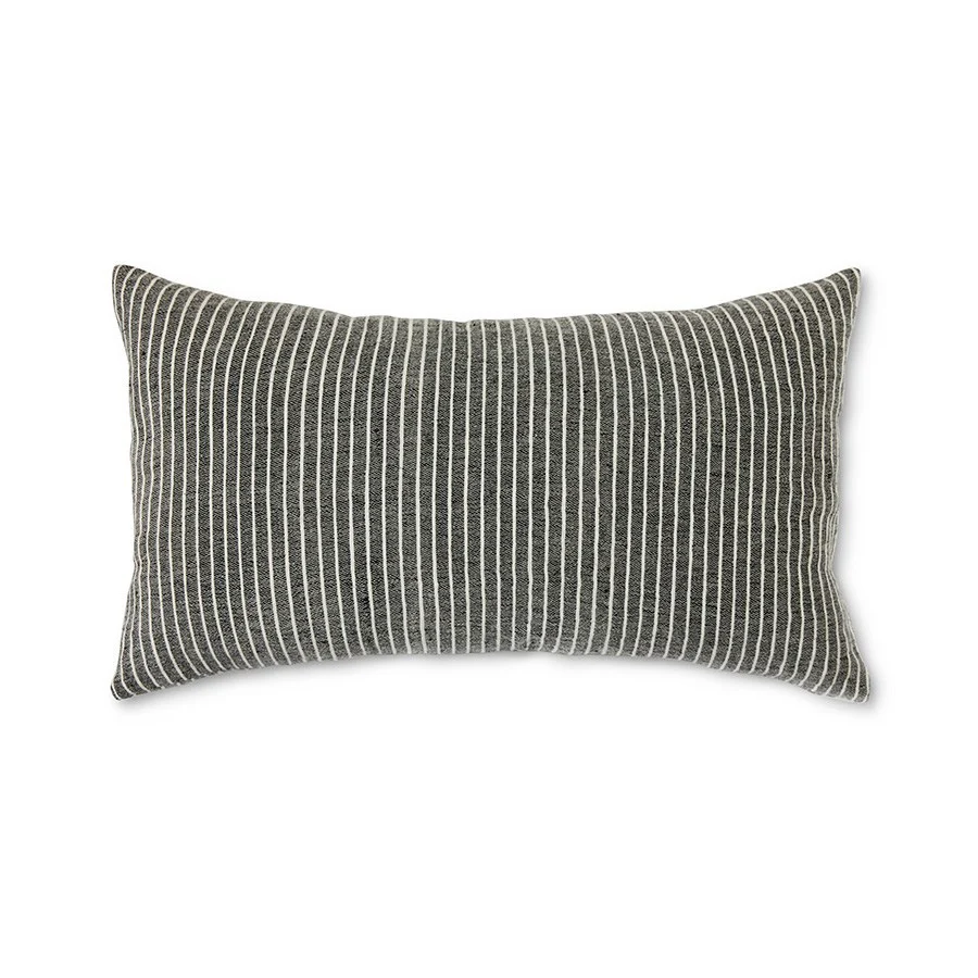 Striped Cushion Monochrome (70X40cm)