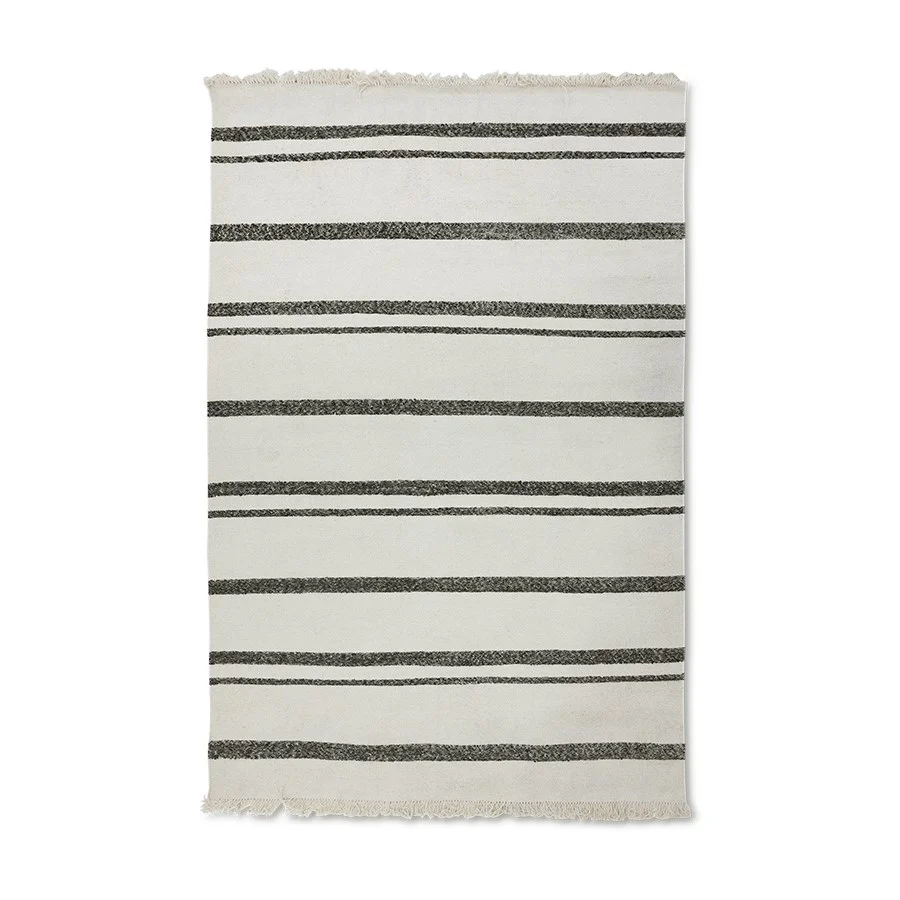 Striped Woolen Kelim Cream (200X300cm)