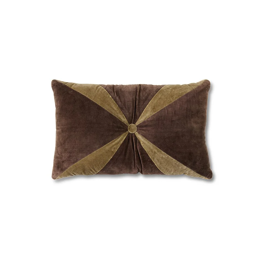 Velvet Brown Cushion (50X30cm) - Image 3