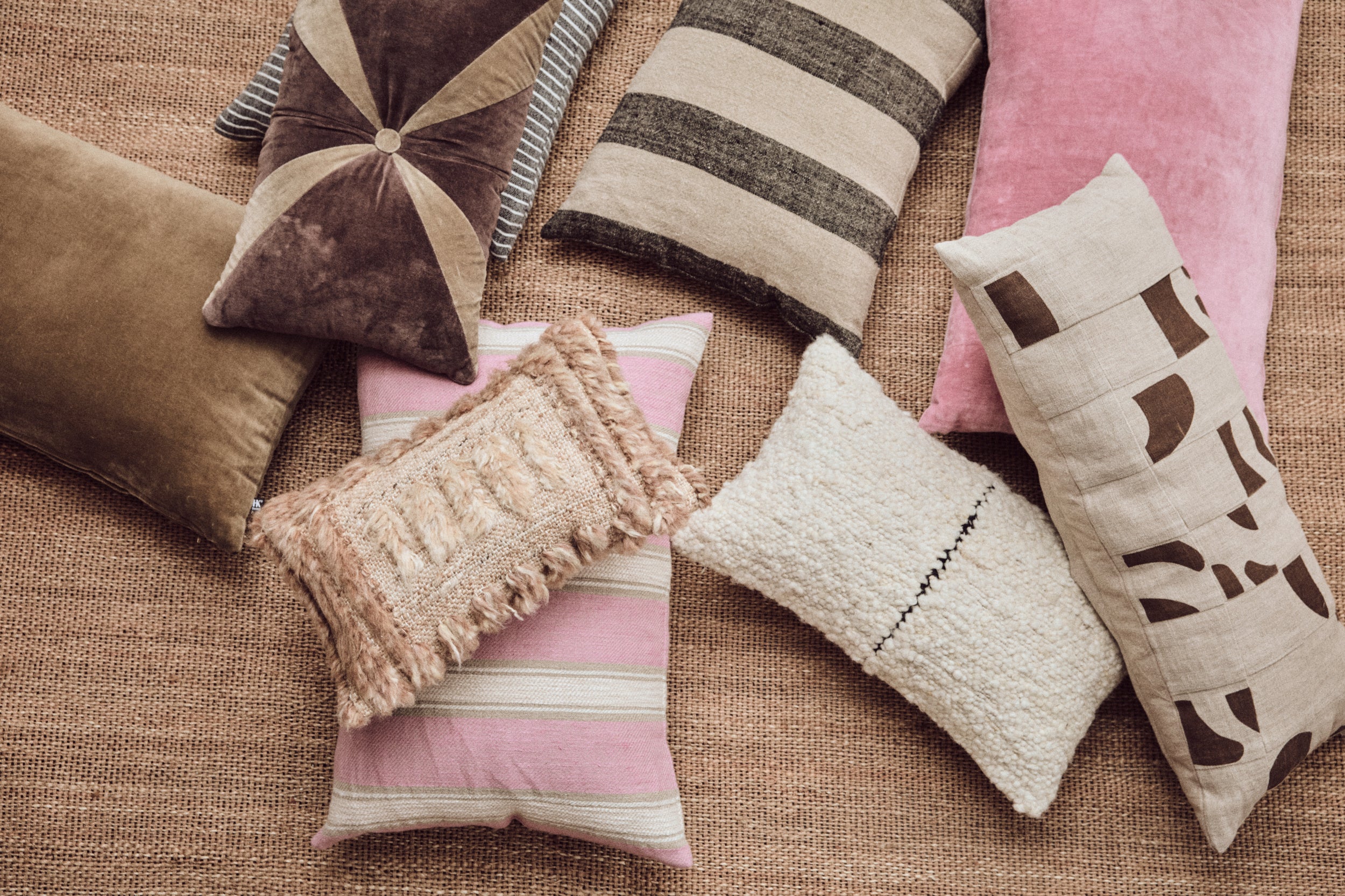 Velvet Brown Cushion (50X30cm) - Image 6