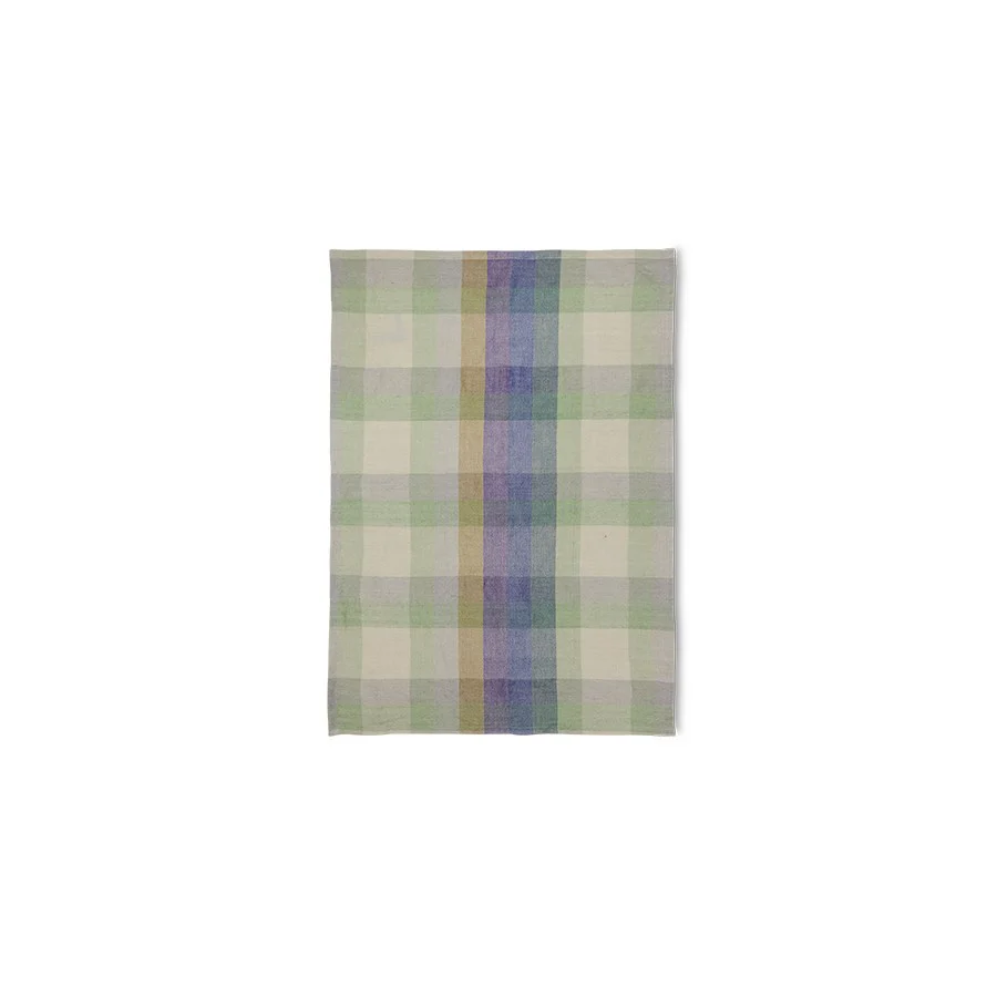 Vida Check Tea Towel Multicoloured (50X70cm)
