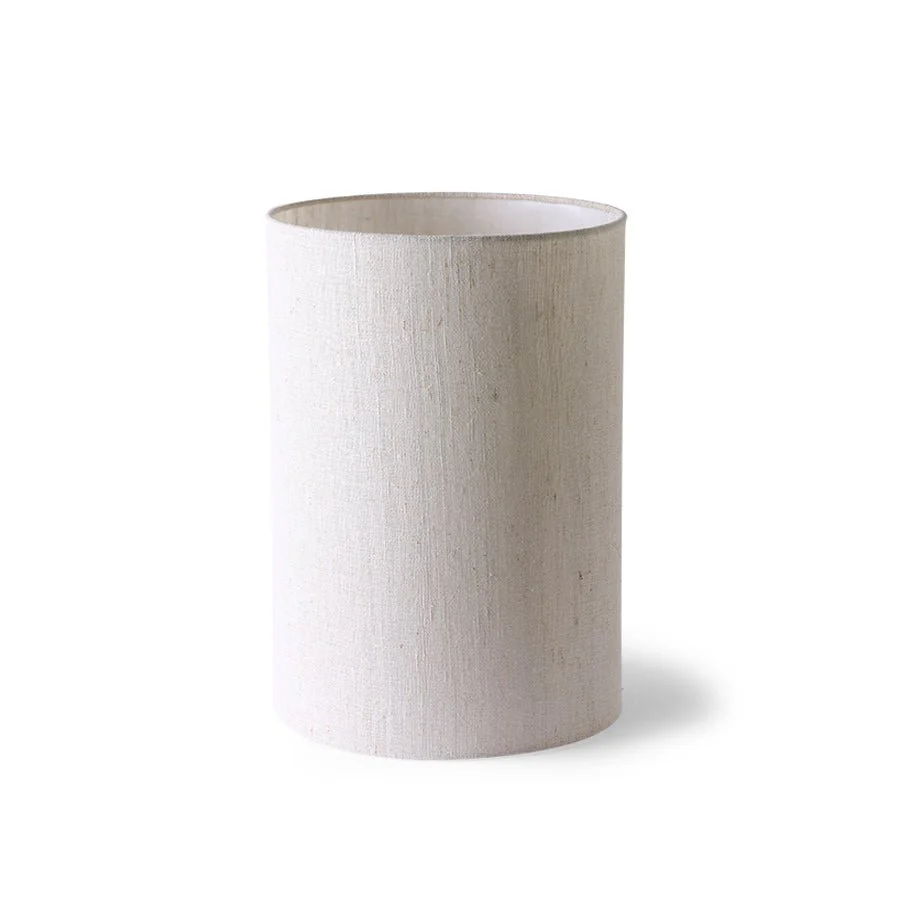 Cylinder Lampshade Natural Linen